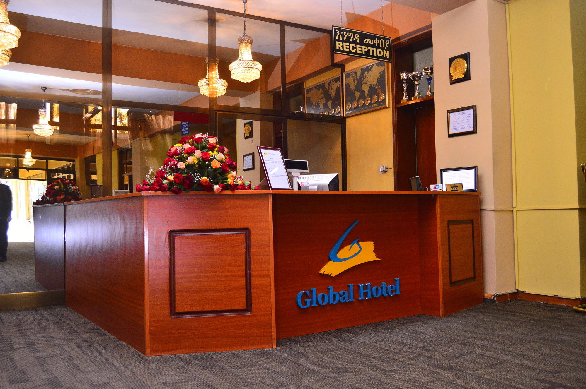 Global Hotel Addis Ababa Exteriör bild